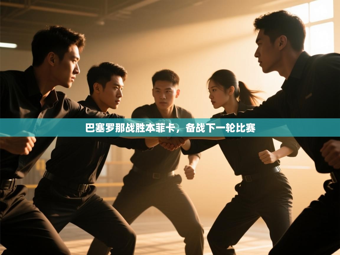 巴塞罗那战胜本菲卡，备战下一轮比赛